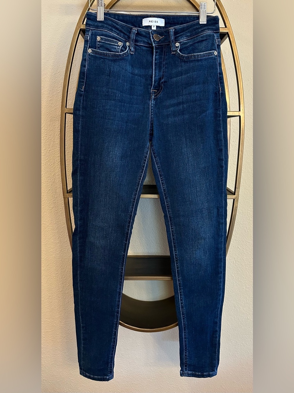 Reiss Dark Indigo Skinny Jeans